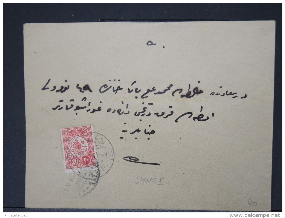 TURQUIE-Détaillons Belle Collection De Lettres (Bureaux Intérieurs Début 1900) - Rare Dans Cette QualitéLOT P4080 - Lettres & Documents