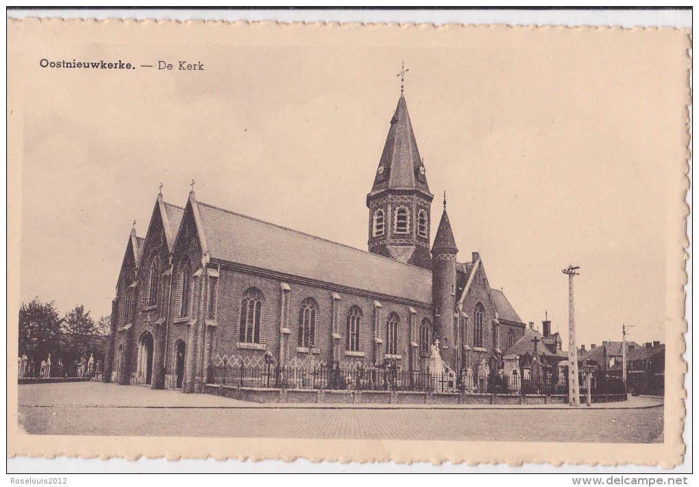 OOSTNIEUWEKERKE : De Kerk - Staden