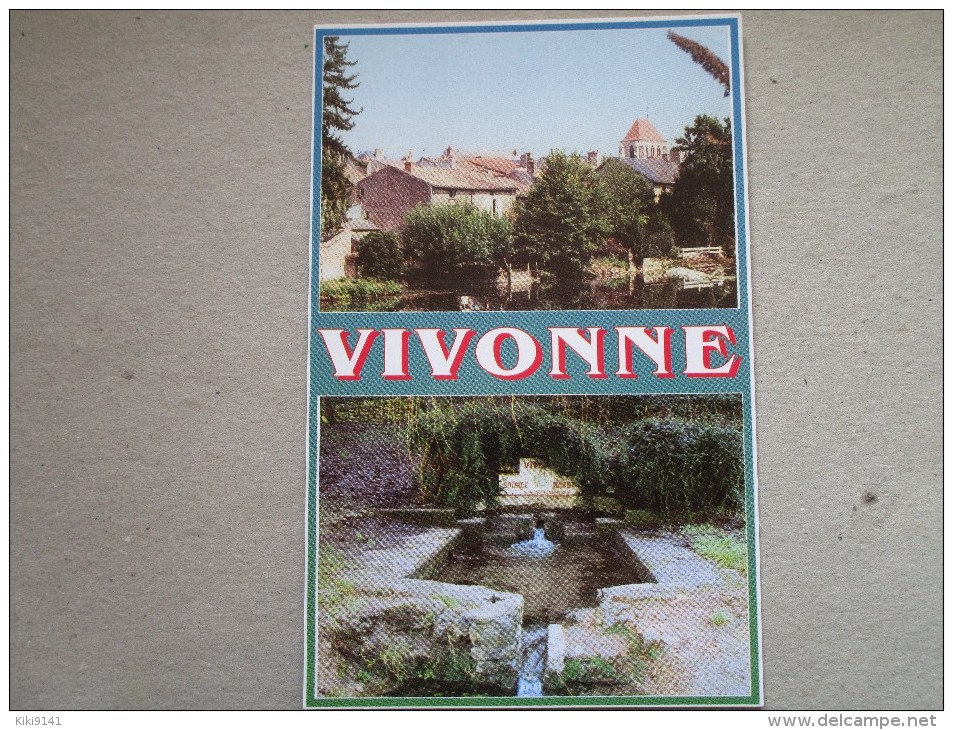 Bassin De La Vonne - Source Marot - Vivonne