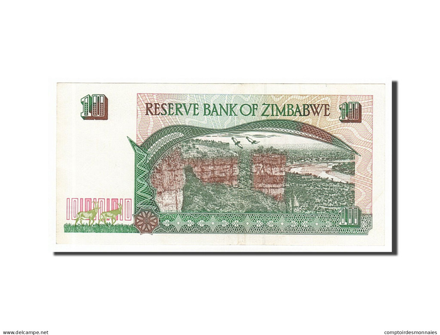 Billet, Zimbabwe, 10 Dollars, 1997, SUP+ - Zimbabwe