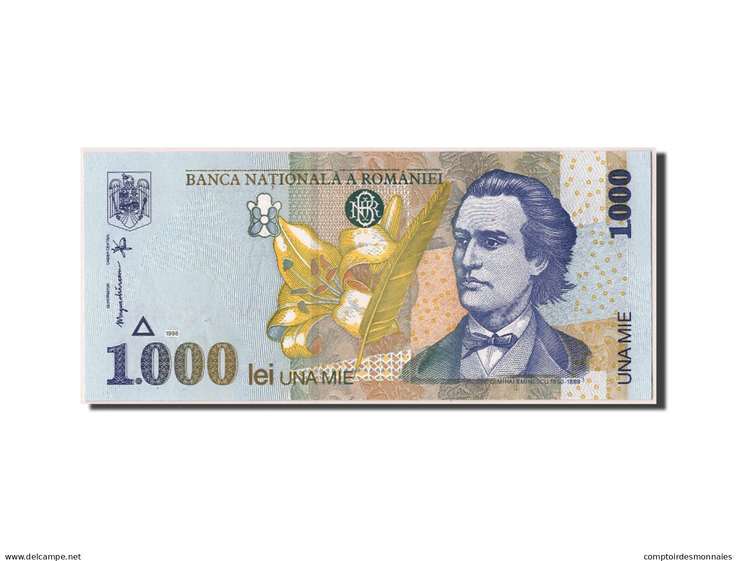 Billet, Roumanie, 1000 Lei, 1998, NEUF - Rumänien