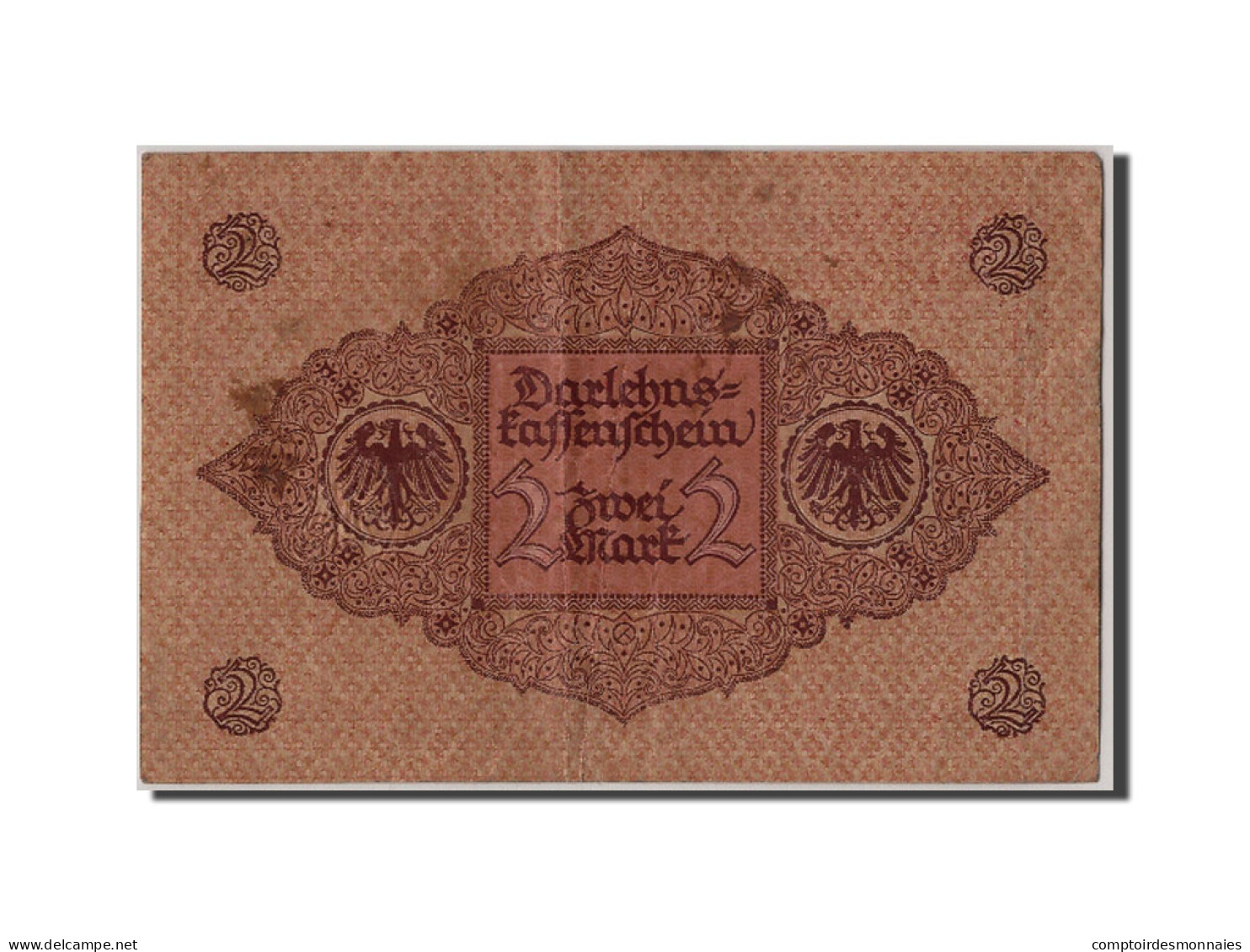 Billet, Allemagne, 2 Mark, 1920, 1920-03-01, TTB - Administration De La Dette