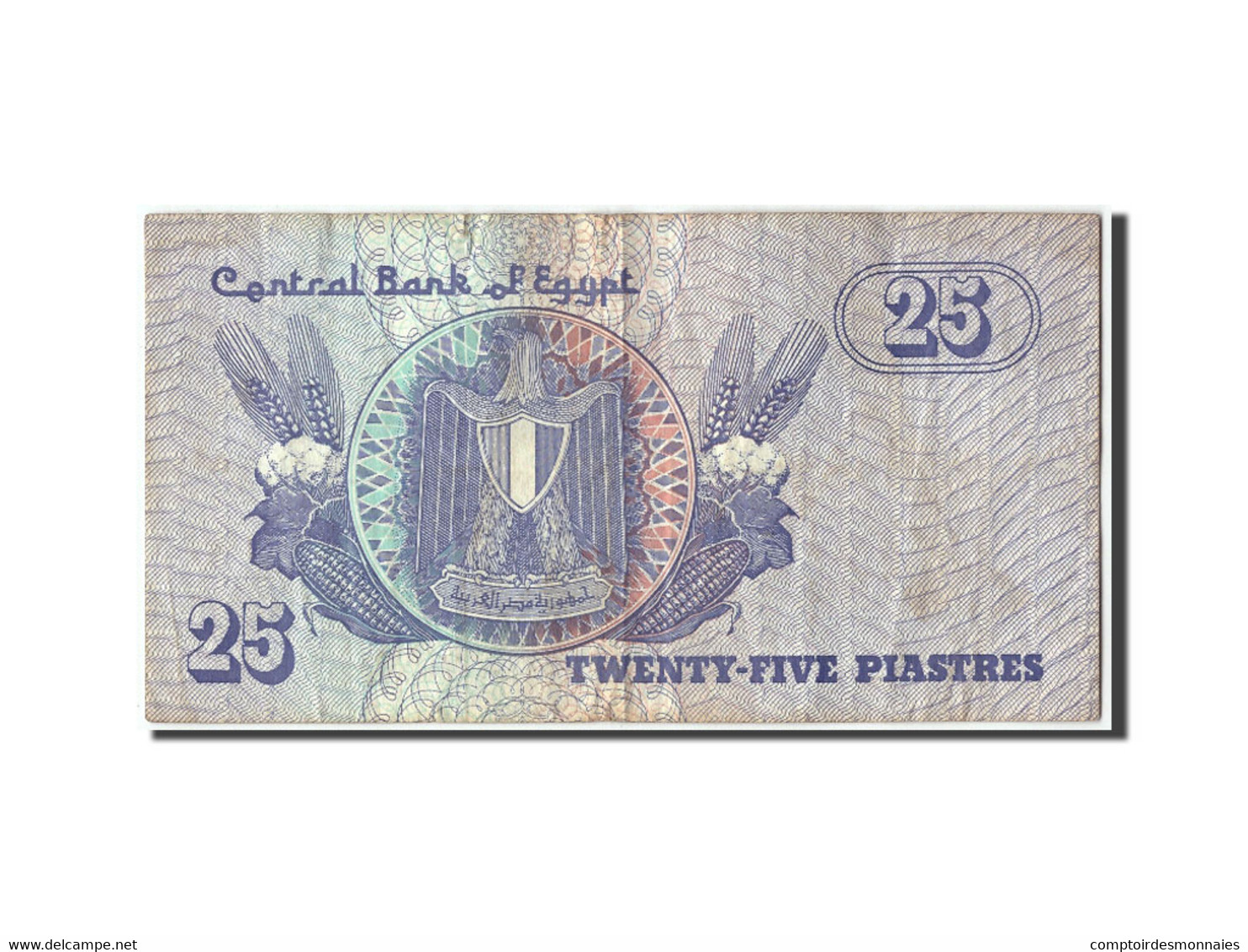 Billet, Égypte, 25 Piastres, TB - Egipto