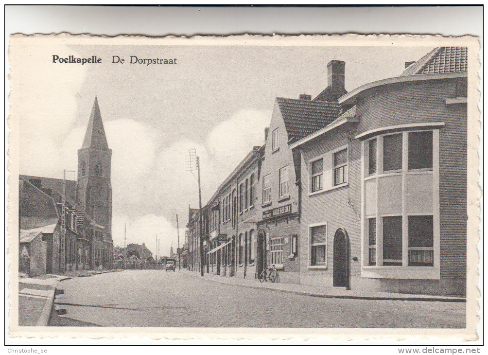 Poelkapelle, De Dorpstraat (pk16446) - Langemark-Pölkapelle