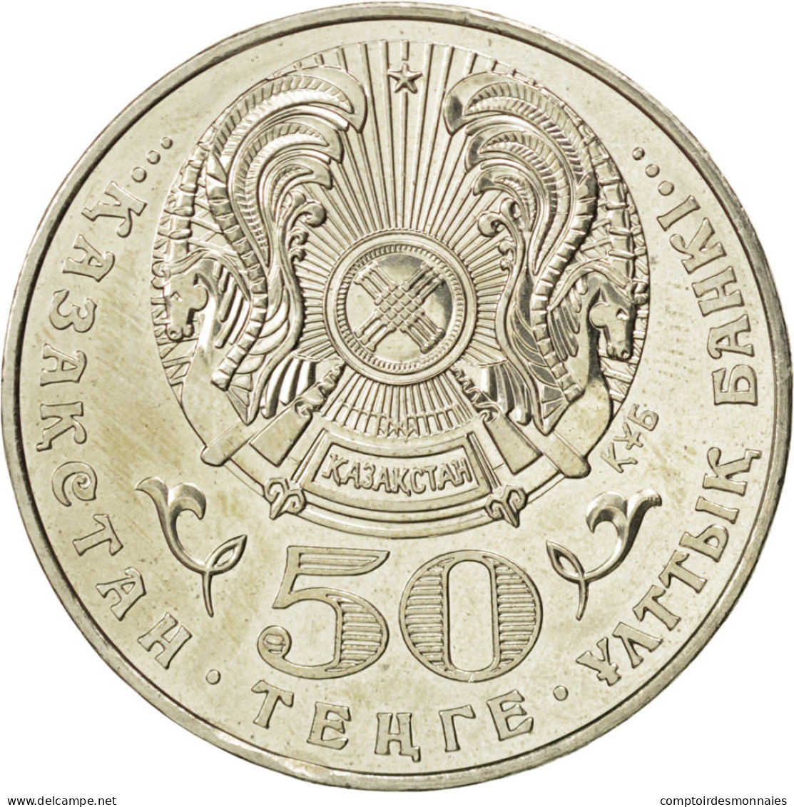 Monnaie, Kazakhstan, 50 Tenge, 2004, SPL, Copper-nickel, KM:65 - Kasachstan