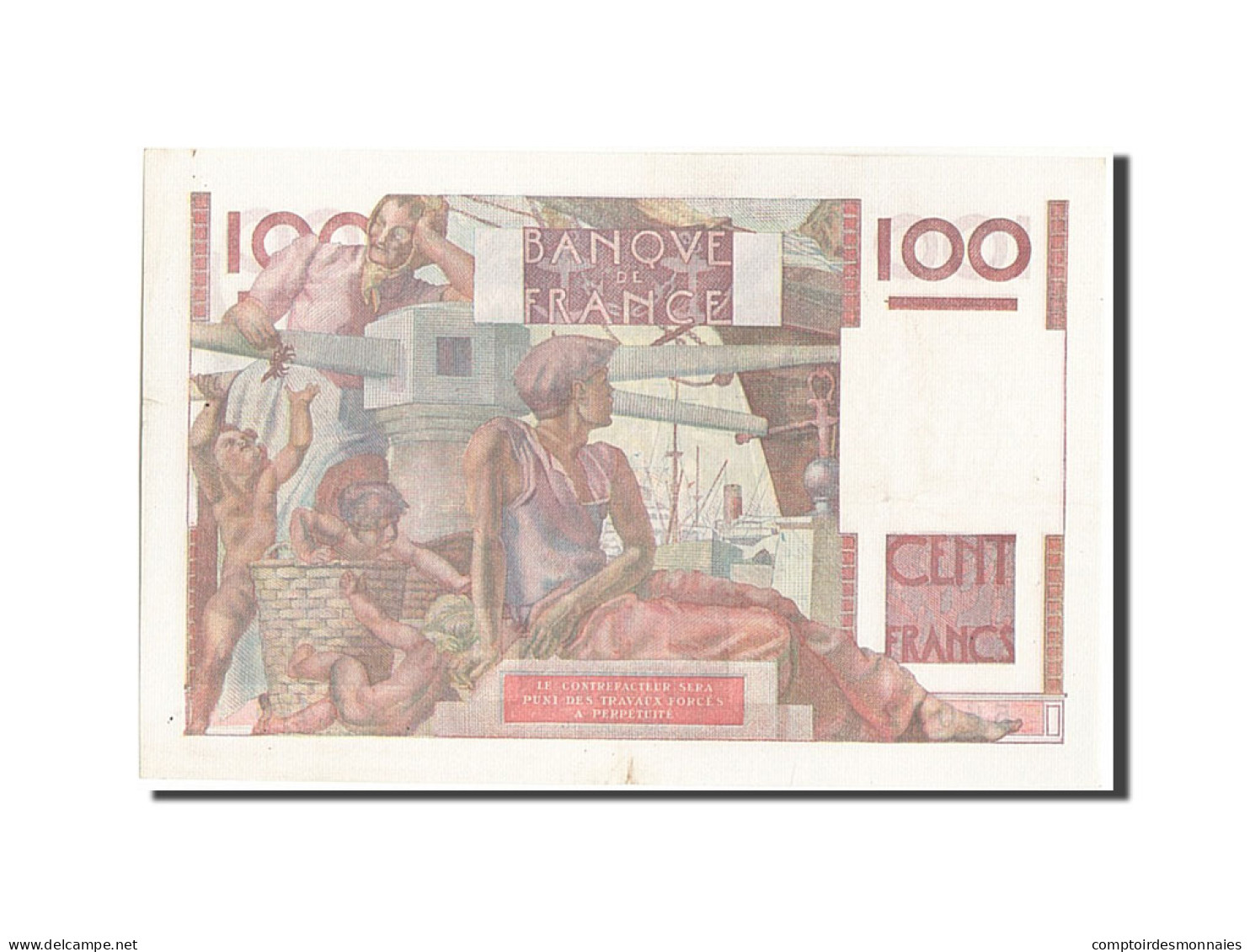 Billet, France, 100 Francs, 100 F 1945-1954 ''Jeune Paysan'', 1952, 1952-09-04 - 100 F 1945-1954 ''Jeune Paysan''