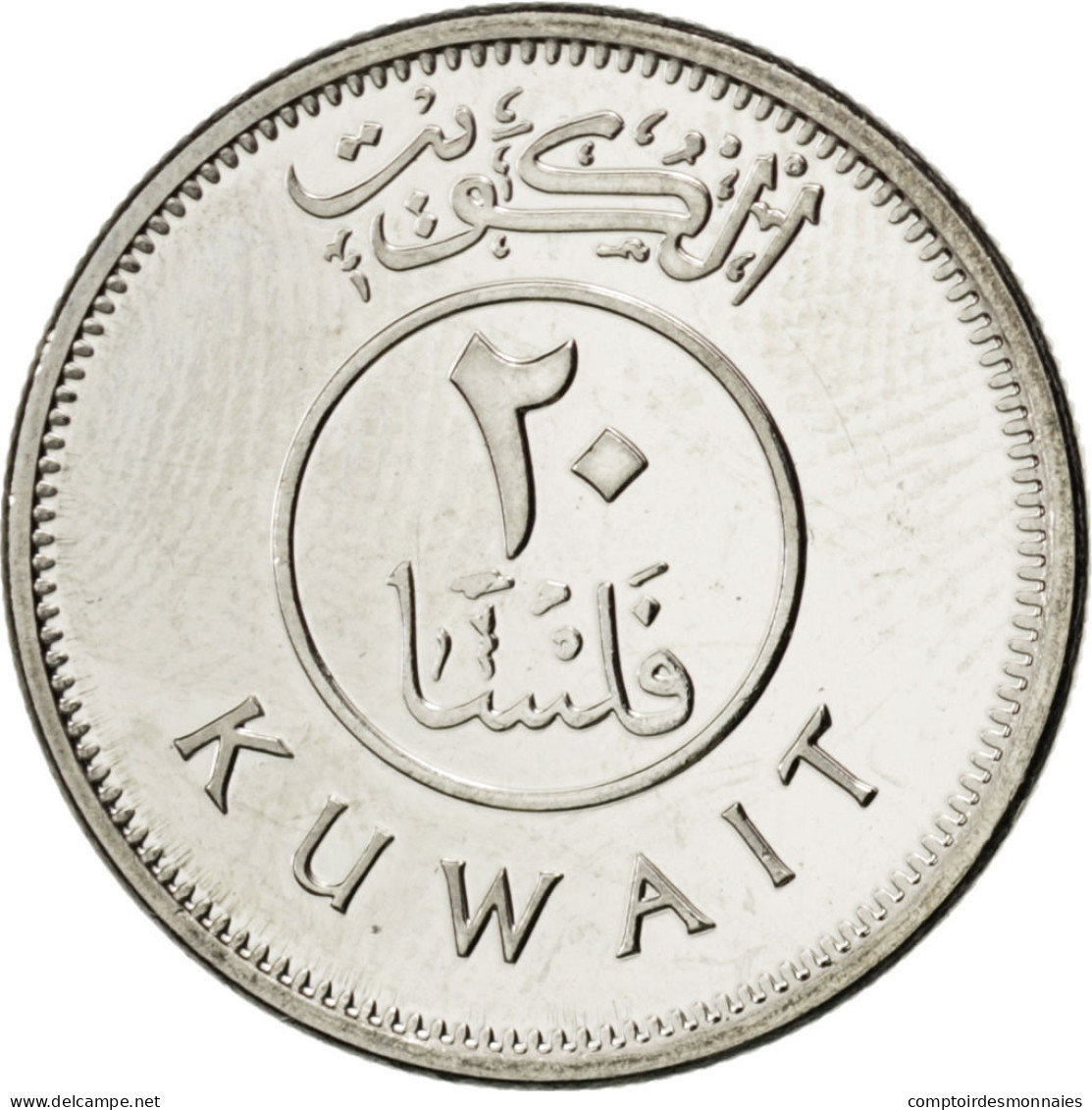 Monnaie, Kuwait, 20 Fils, 2012, SPL, Cupro-nickel, KM:New - Kuwait