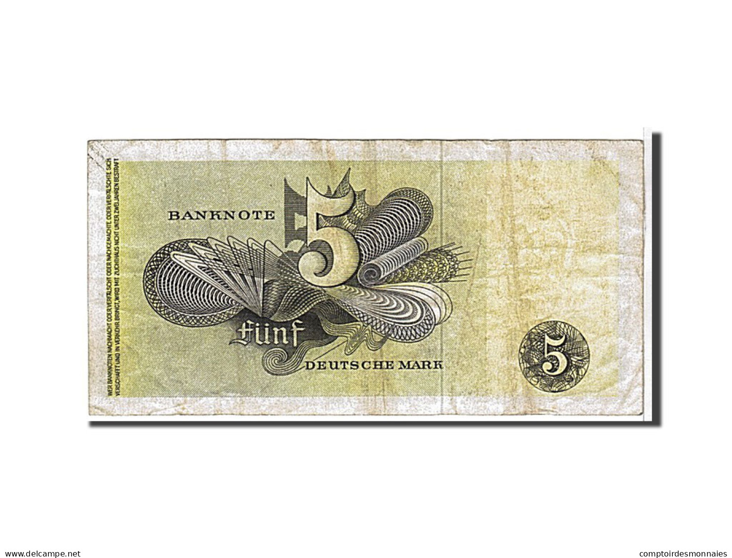 Billet, République Fédérale Allemande, 5 Deutsche Mark, 1948, KM:13i, TTB - 1 Mark