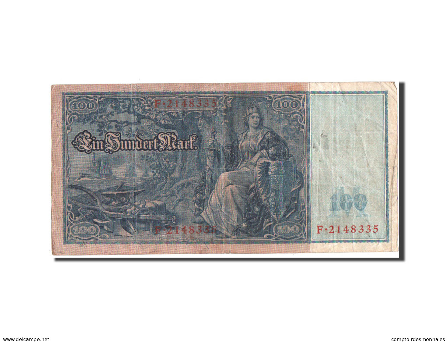 Billet, Allemagne, 100 Mark, 1910, TB+ - 100 Mark