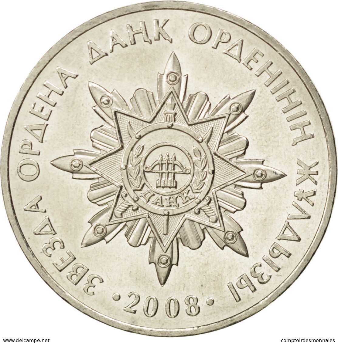 Monnaie, Kazakhstan, 50 Tenge, 2008, SPL, Copper-nickel, KM:170 - Kazakhstan