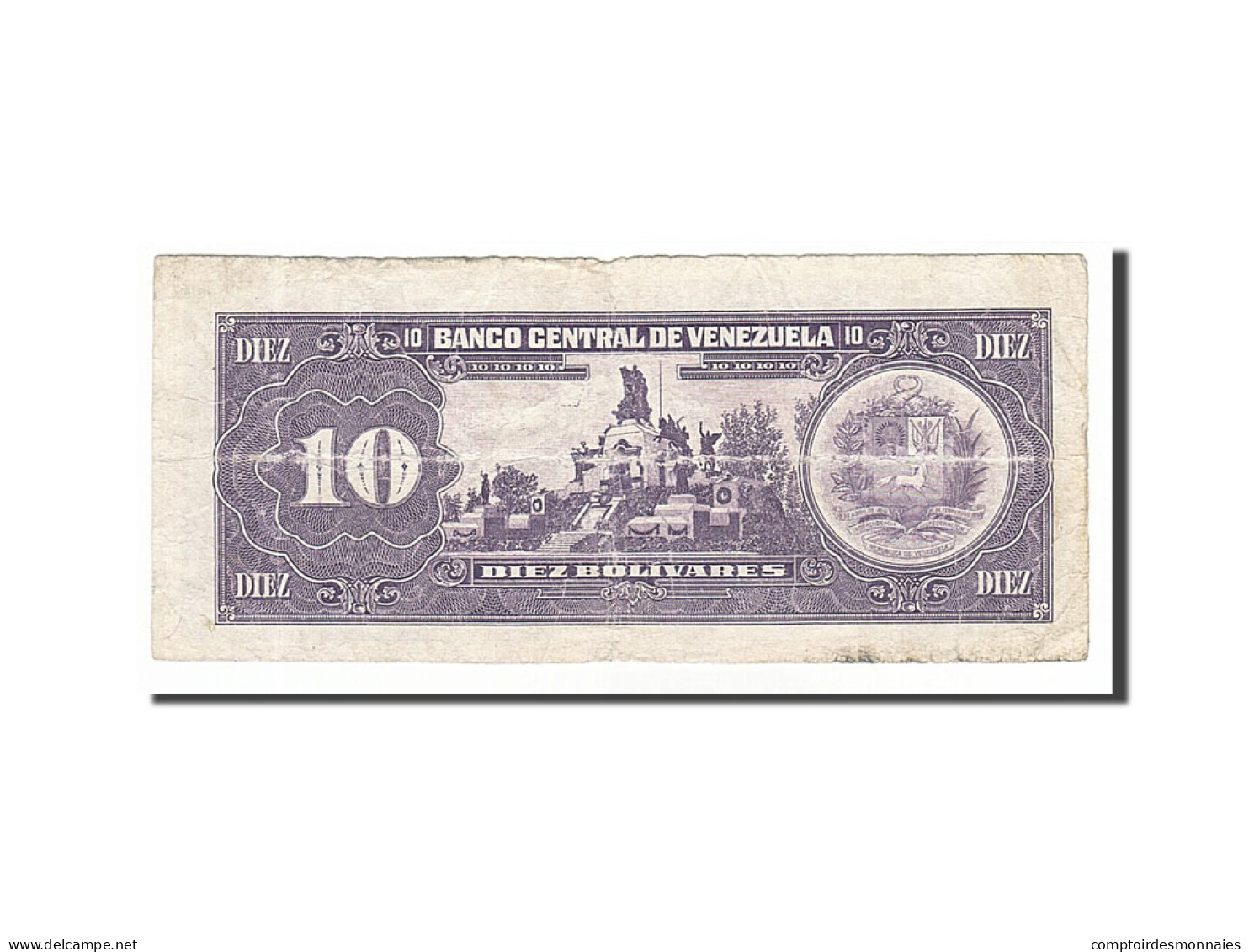 Billet, Venezuela, 10 Bolívares, 1995, 1995-06-05, B - Venezuela