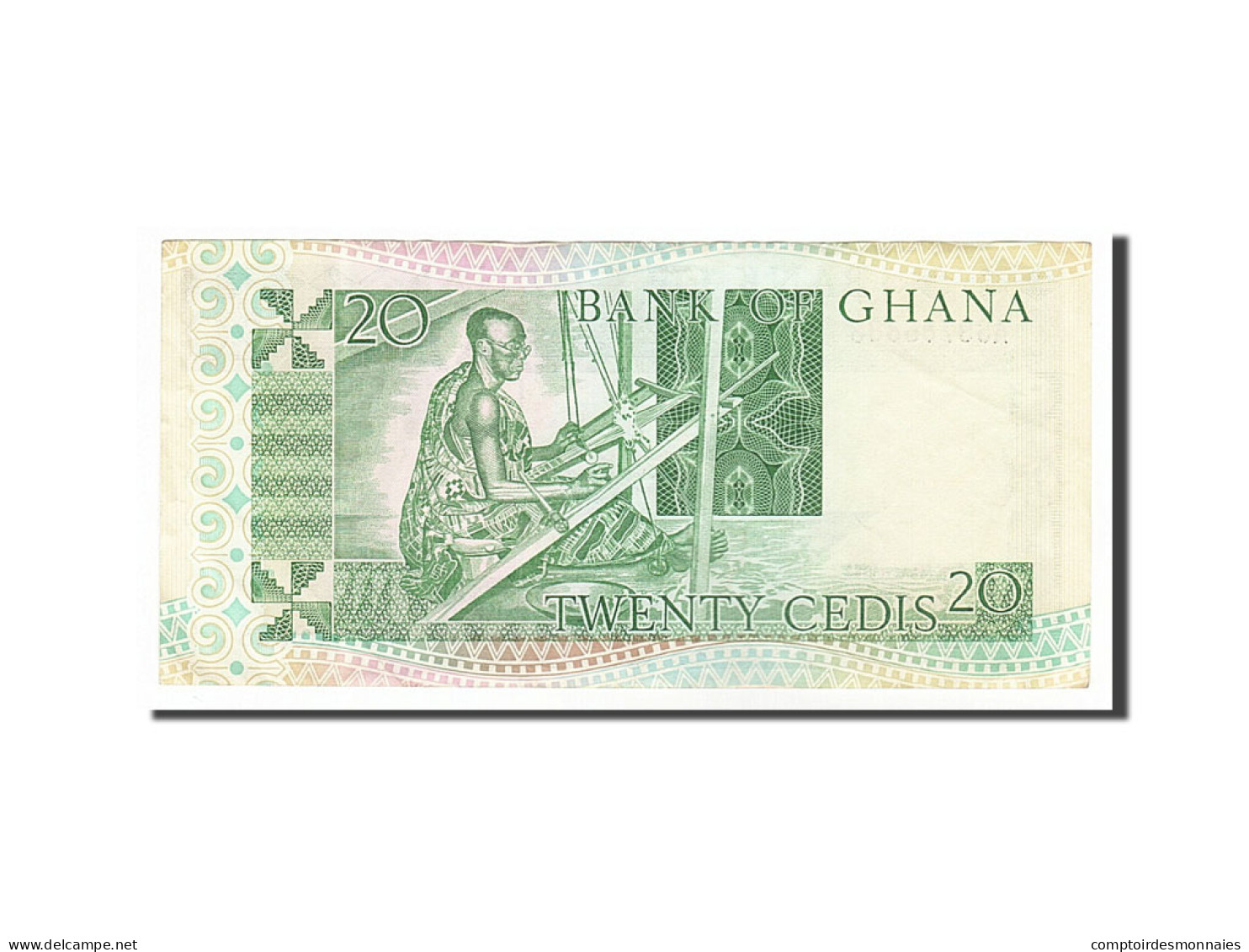 Billet, Ghana, 20 Cedis, 1982, 1982-03-06, SUP - Ghana