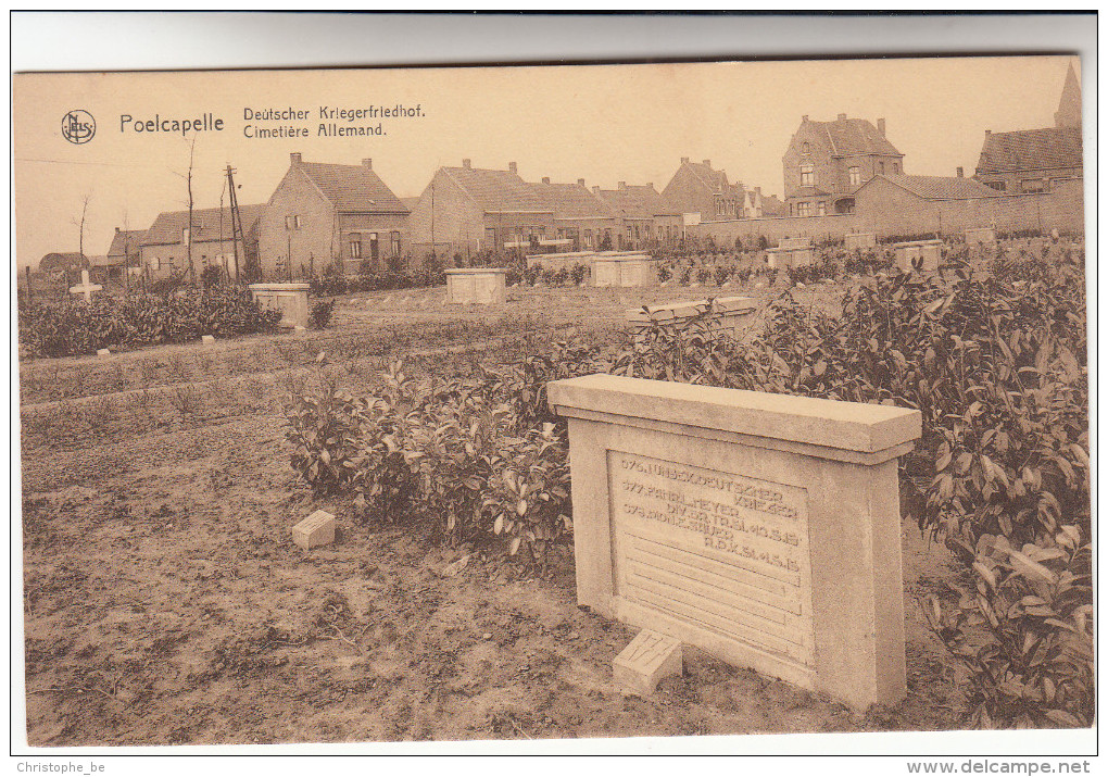 Poelkapelle, Poelcapelle, Deutscher Kriegerfriedhof, Cimetière Allemand (pk16455) - Langemark-Poelkapelle