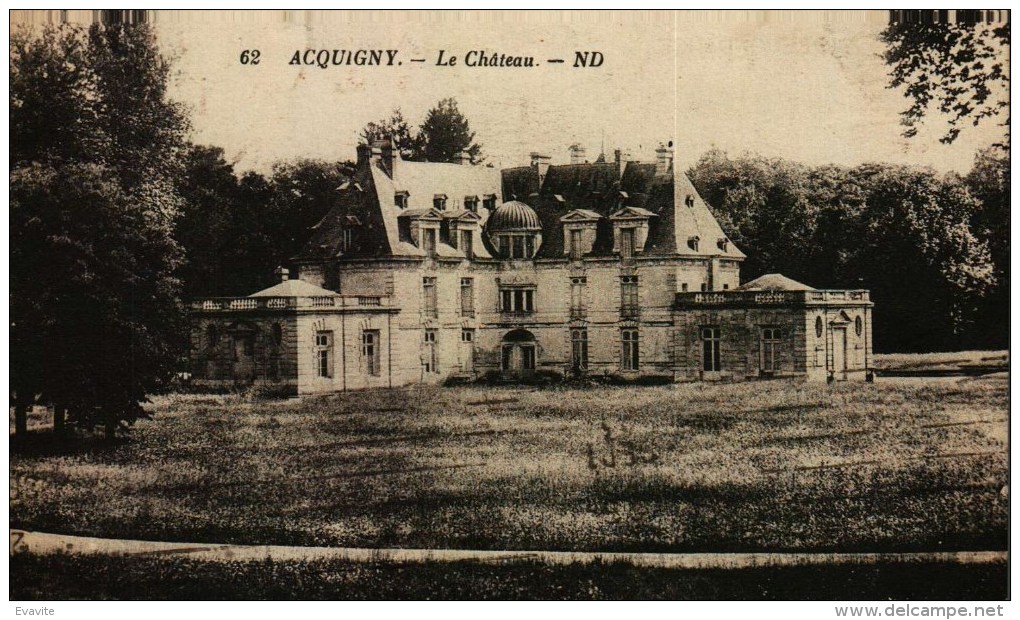 CPA  (27)       ACQUIGNY  -  Le Château - - Acquigny
