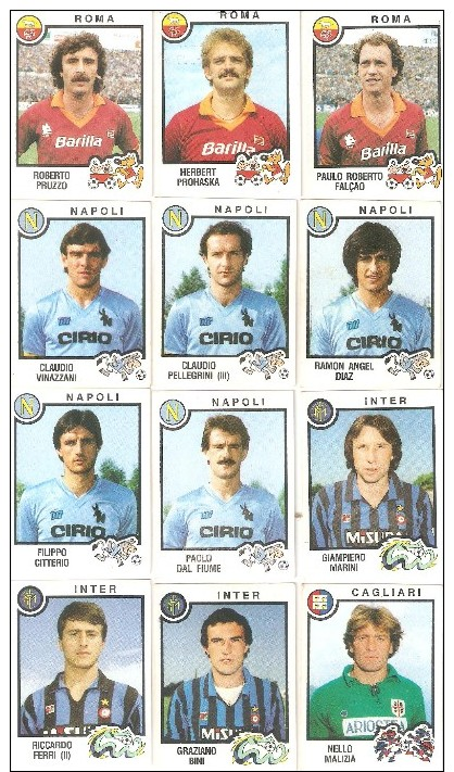 CX - 2 X 1982-1983 ITALY FOOTBALL STICKERS CHOOSE ANY TWO PANINI CALCIATORI F1 - Edizione Italiana