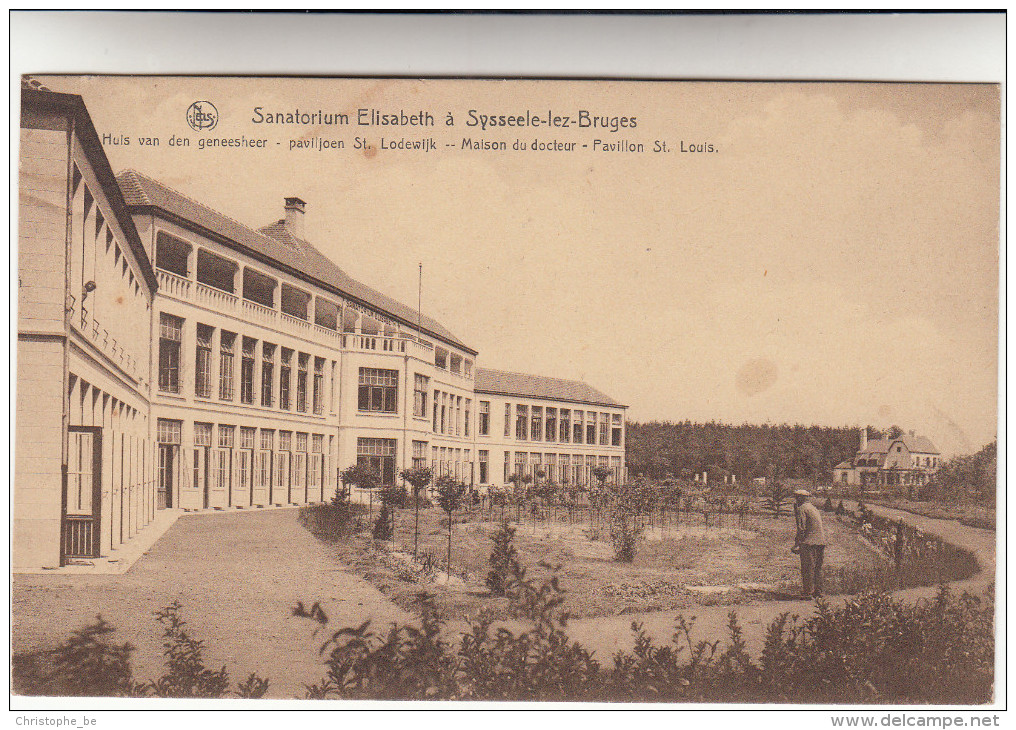 Sijsele, Sysseele, Sanatorium Elisabeth, Huis Van Den Geneesheer (pk16478) - Damme