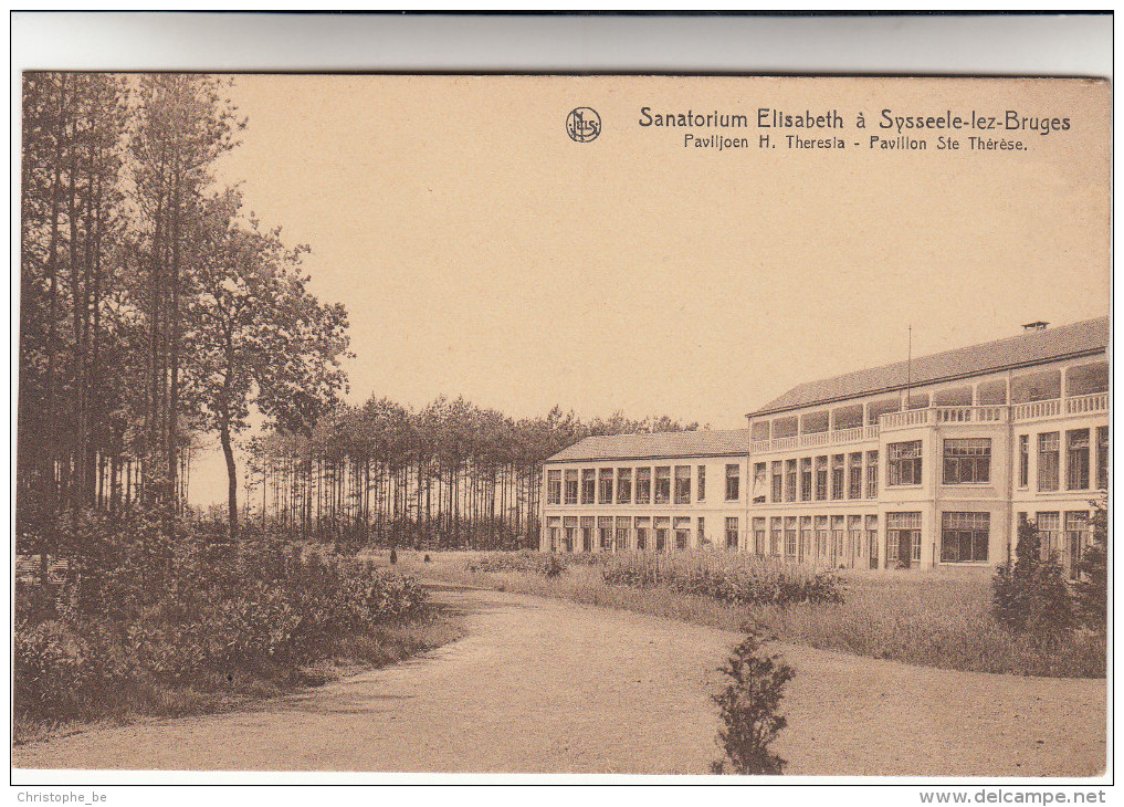 Sijsele, Sysseele, Sanatorium Elisabeth, Paviljoen H Theresia (pk16479) - Damme