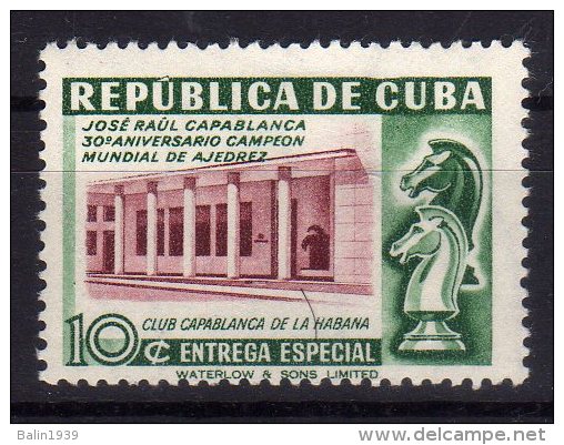 1951 - Cuba - Iv. U 12 - MNH - 8.80 € - Neufs