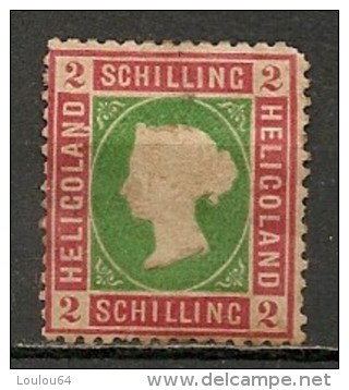 Timbres - Grande-Bretagne (ex-colonies Et Protectorats) - Heligoland - 1867-1874 - 2 Schilling  - - Heligoland (1867-1890)