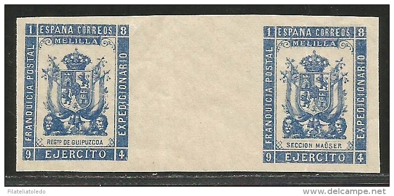 Franquicias Postales Militares 31s+30s ** - Military Service Stamp