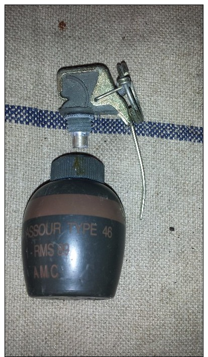 Grenade Assourdissante Française Type 46 - Armes Neutralisées