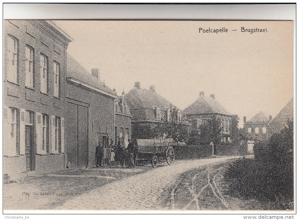 Poelkapelle, Poelcapelle, Brugstraat (pk16513) - Langemark-Poelkapelle