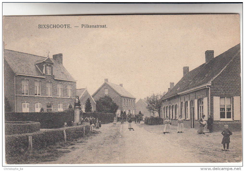 Bikschote, Bixschoote, Pilkenstraat (pk16516) - Langemark-Pölkapelle