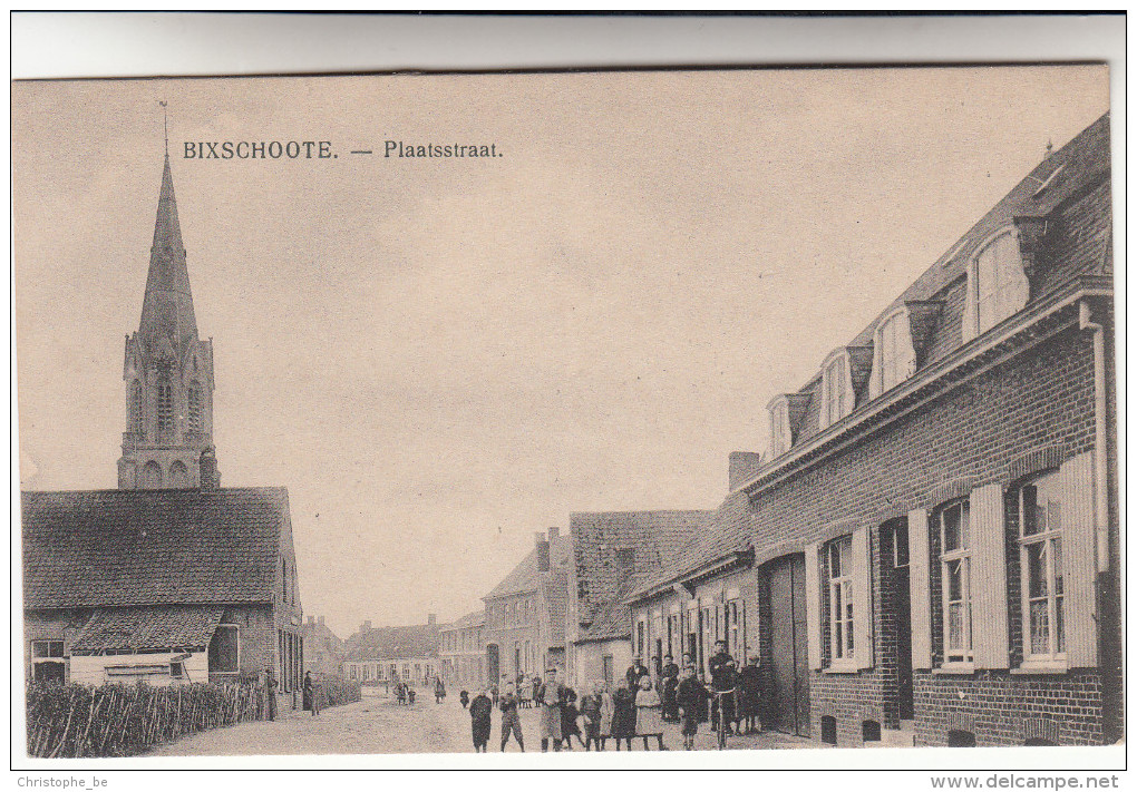 Bikschote, Bixschoote, Plaatsstraat (pk16517) - Langemark-Poelkapelle