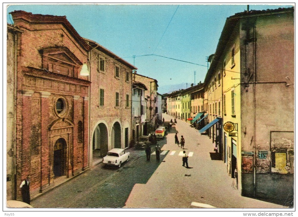 EMILIA ROMAGNA-FORLI CESENA-TREDOZIO VEDUTA CORSO VENTI SETTEMBRE ANIMATA ANNI 70 - Forlì