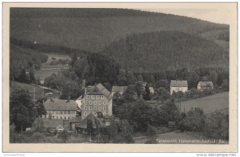 AK Fabrik ? Hammerleubsdorf Mühle Gasthof ? Bei Oederan Flöha Leubsdorf Augustusburg Falkenau Niederwiesa Hohenfichte - Flöha