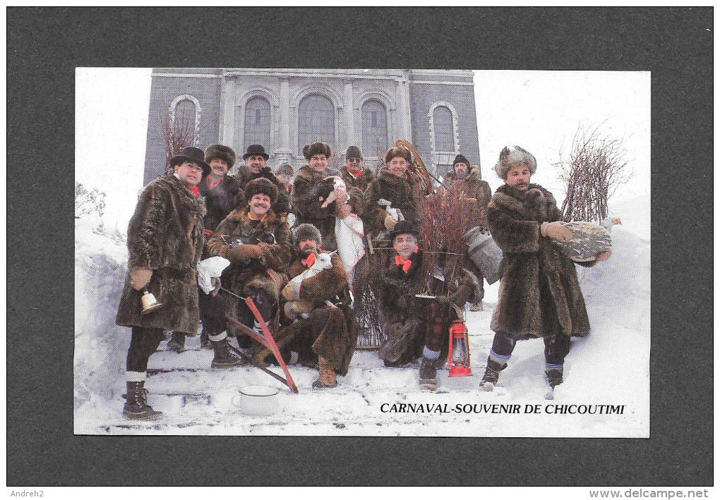 CHICOUTIMI - QUÉBEC - CARNAVAL SOUVENIR DE CHICOUTIMI - ÉDITÉ PAR GASTON MAZIADE - Chicoutimi