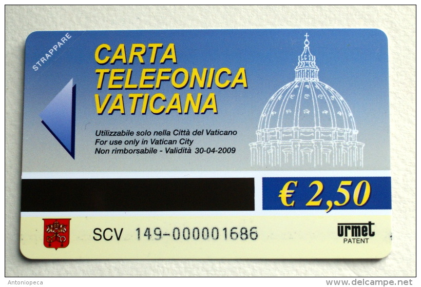 VATICANO 2007 - SCV 149, PAPA URBANO VIII°, ARAZZO MUSEI VATICANI , RARA - Vaticano