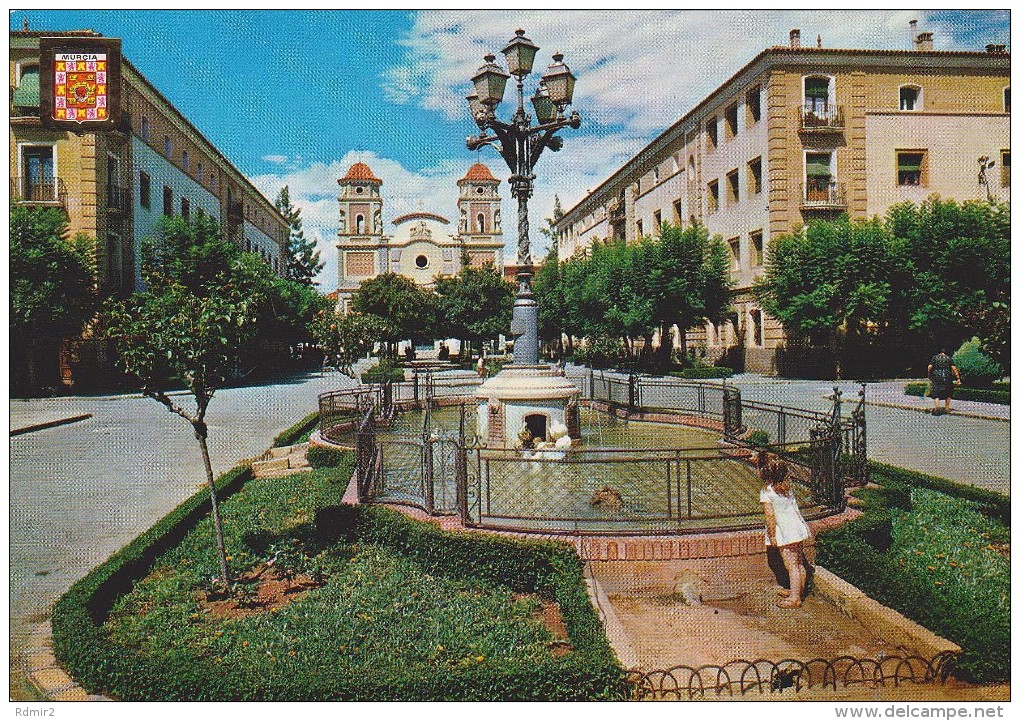 MURCIA. Vistabella. Plaza Central (ca. 1964) - Murcia