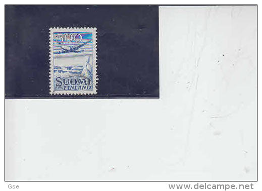 FINLANDIA  1958 -   Unificato  A4 - Aereo - Used Stamps