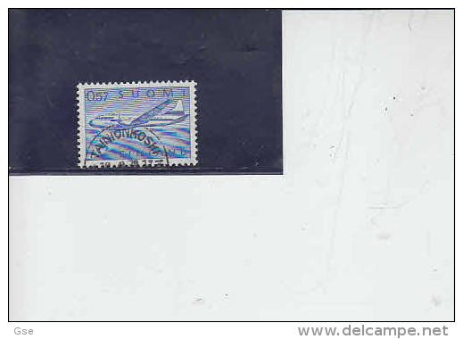 FINLANDIA  1970 -  Unificato   A12 - Aereo - Used Stamps