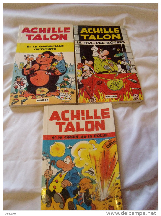 ACHILLE TALON:pocket Bd;lot De 3 - Achille Talon