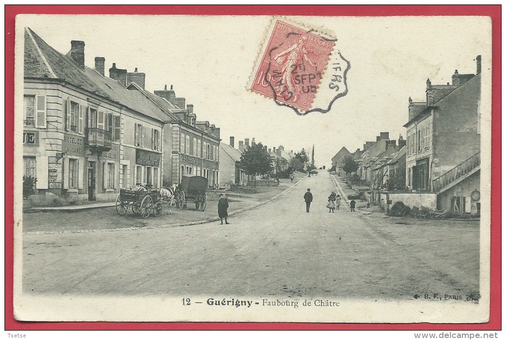 Guérigny - Faubourg De Châtre -1905 ( Voir Verso ) - Guerigny