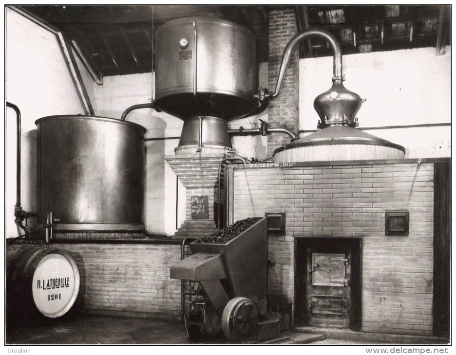 GRANDE PHOTO ALAMBIC DE LA MAISON R LATREUILLE (PRODUCTEUR DE COGNAC) A GEMOZAC (PHOTO E FOUCHE JAZENNES) - Métiers