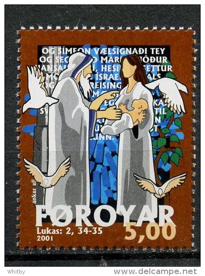 Faroe Islands 2001 5k Bible Stories Issue #407 - Isole Faroer