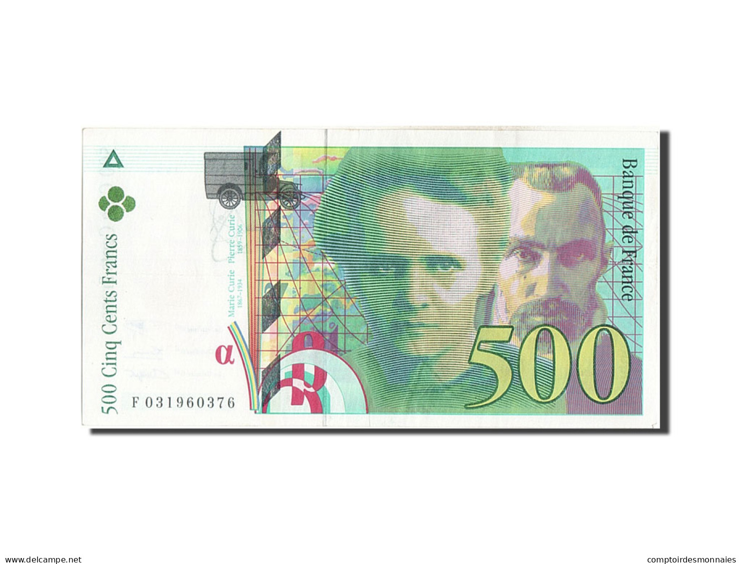 Billet, France, 500 Francs, 500 F 1994-2000 ''Pierre Et Marie Curie'', 1995 - 500 F 1994-2000 ''Pierre Et Marie Curie''