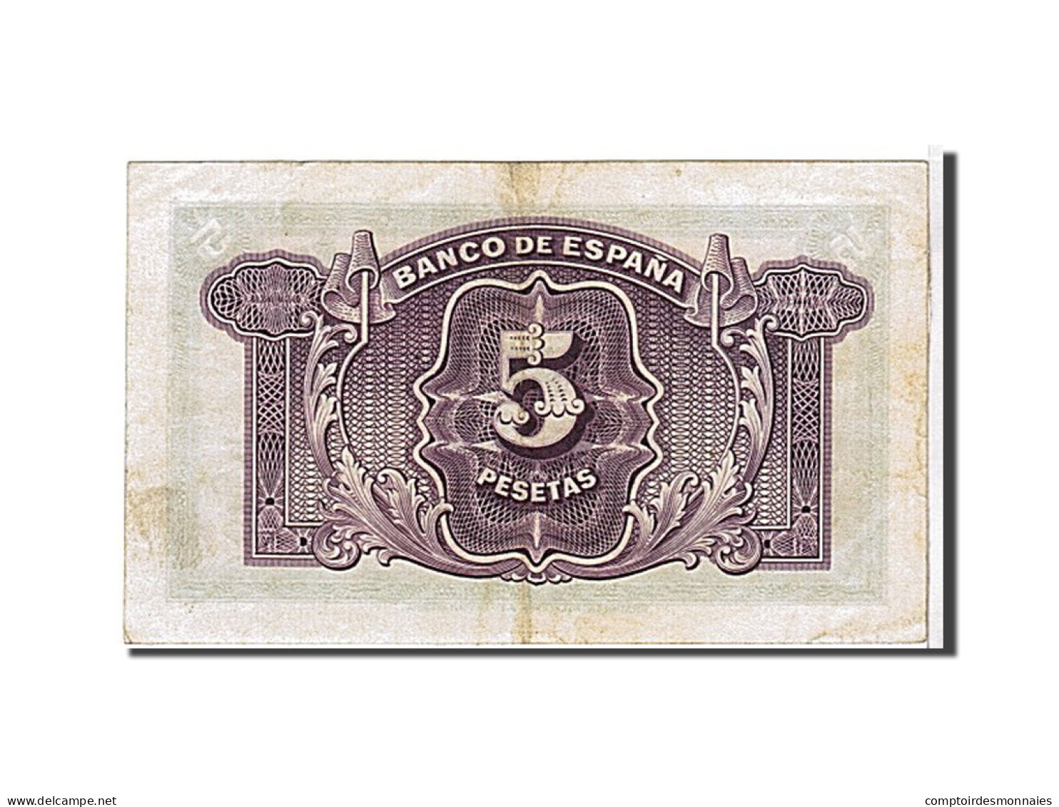 Billet, Espagne, 5 Pesetas, 1935, SUP+ - 5 Peseten