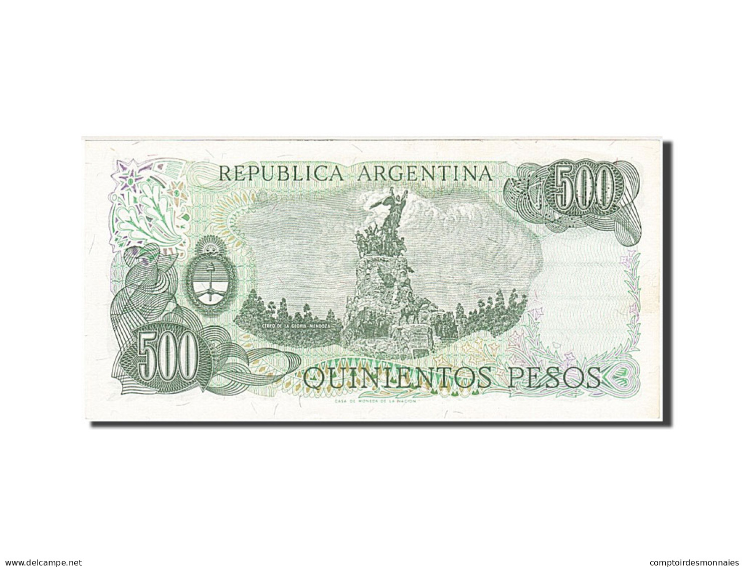 Billet, Argentine, 500 Pesos, 1977, SPL+ - Argentine