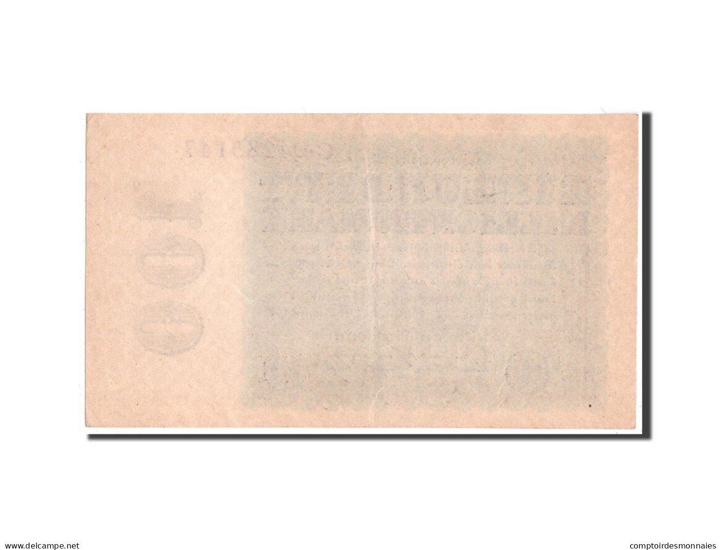 Billet, Allemagne, 100 Millionen Mark, 1923, SUP - 100 Mio. Mark