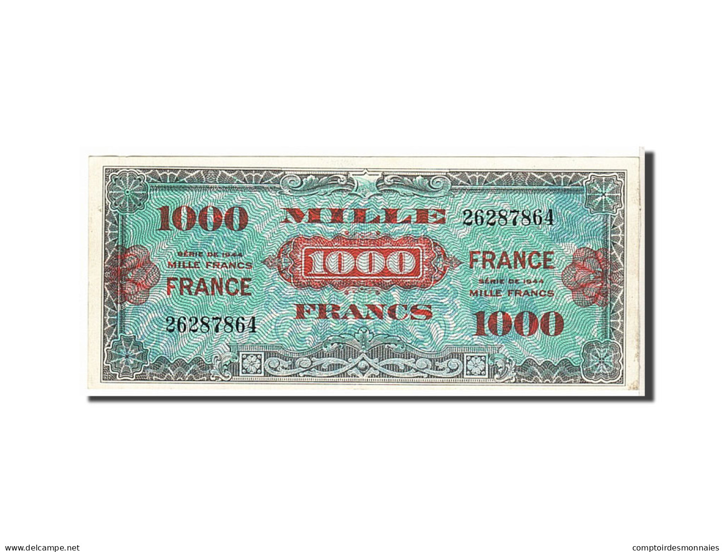 Billet, France, 1000 Francs, 1945 Verso France, 1945, SUP, Fayette:VF 27.1 - 1945 Verso France