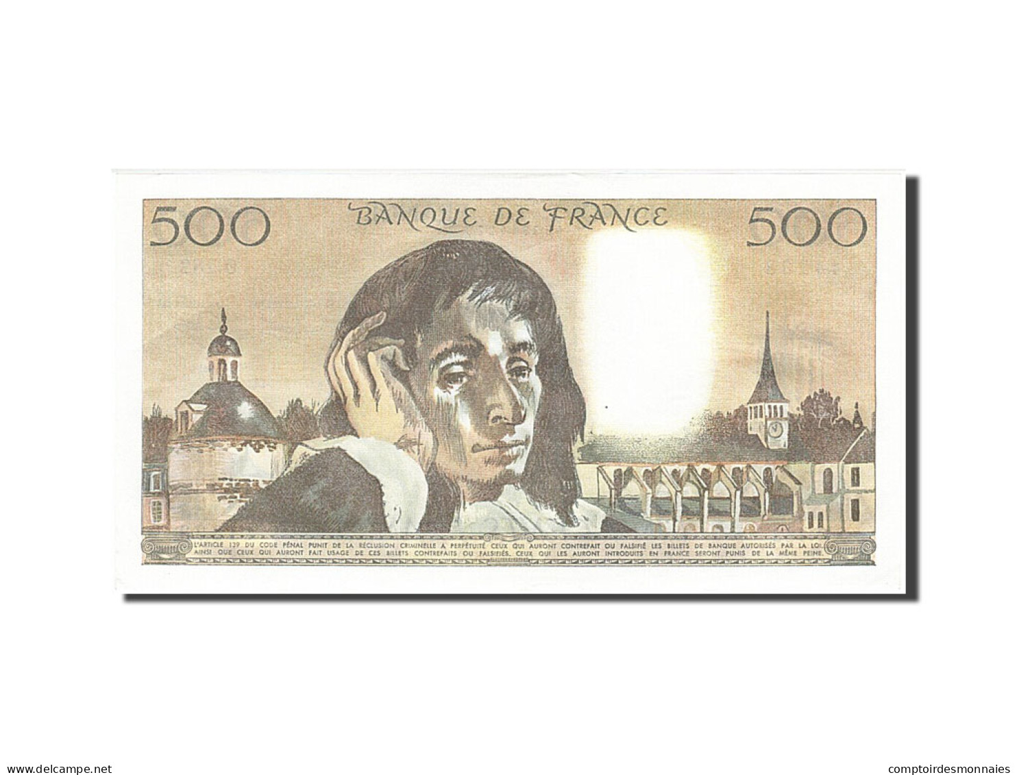 Billet, France, 500 Francs, 500 F 1968-1993 ''Pascal'', 1983, 1983-01-06, SUP - 500 F 1968-1993 ''Pascal''