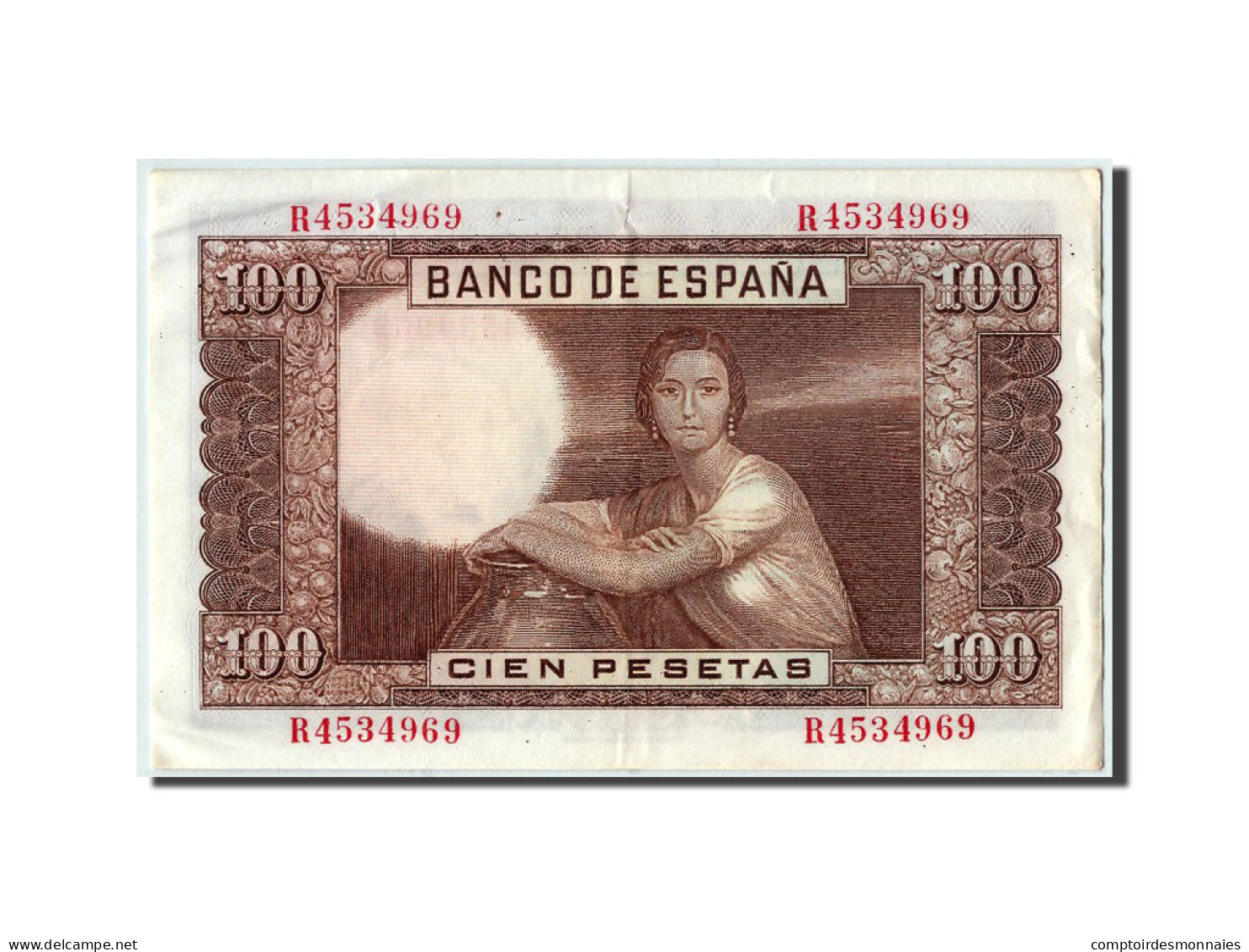 Billet, Espagne, 100 Pesetas, 1953, 1953-04-07, SUP - 100 Pesetas