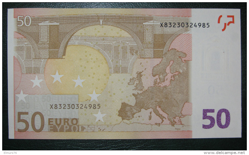 50 EURO G041H5 Germany Serie X83 Draghi Perfect UNC - 50 Euro