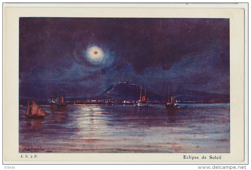 Art Card Signée Eclipse De Soleil - Greenland