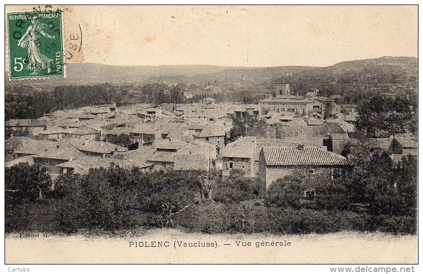 84 PIOLENC  Vue Générale - Piolenc