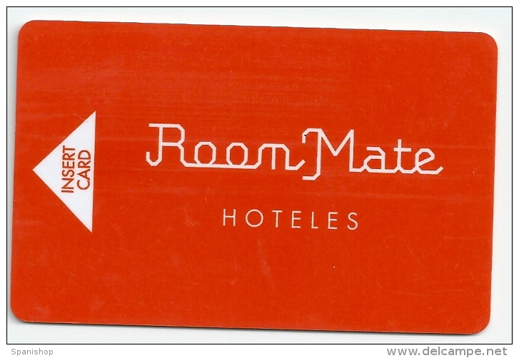 HOTEL ROOM MATE , Llave Clef Key Keycard Karte - Hotel Labels